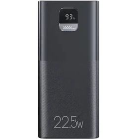 پاوربانک یوسمز مدل US-CD191 ظرفیت 30000 میلی آمپر ساعت