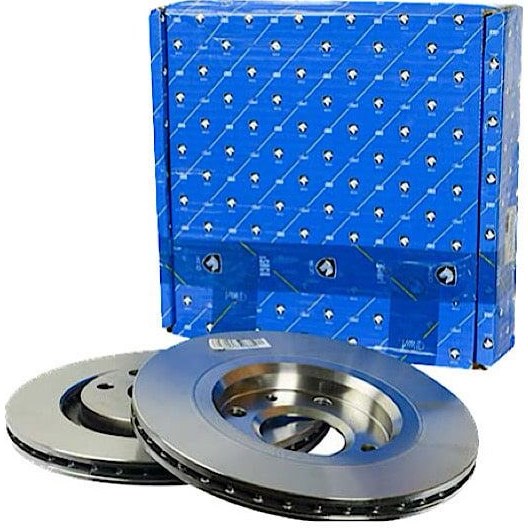 دیسک ترمز چرخ جلو پژو405،سمند،پارس(دست 2 عددی)-ایساکو